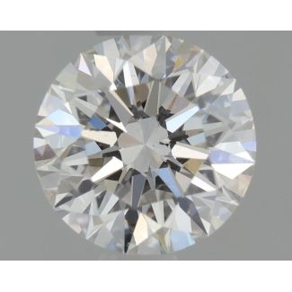 0.56 Carat Round F VS2 EX GIA Natural Diamond