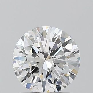 1.0 Carat Round D SI2 EX VG GIA Natural Diamond