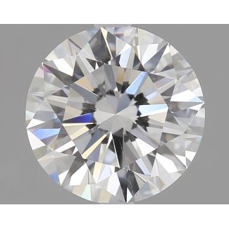 1.51 Carat Round F SI1 EX GIA Natural Diamond