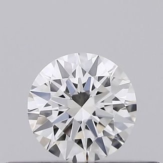 0.23 Carat Round H VS1 EX GIA Natural Diamond