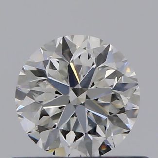 0.47 Carat Round F VVS1 VG EX GIA Natural Diamond