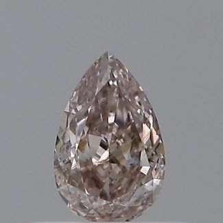 0.3 Carat Pear Fancy Brownish Pink SI1 - VG GD GIA Natural Diamond