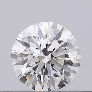 0.23 Carat Round E SI1 EX GIA Natural Diamond