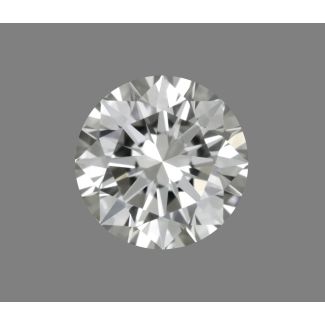 0.3 Carat Round H VVS2 EX GIA Natural Diamond