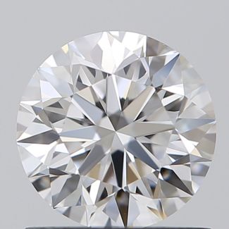 1.02 Carat Round D VVS1 EX GIA Natural Diamond