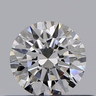 0.32 Carat Round D VS1 EX GIA Natural Diamond