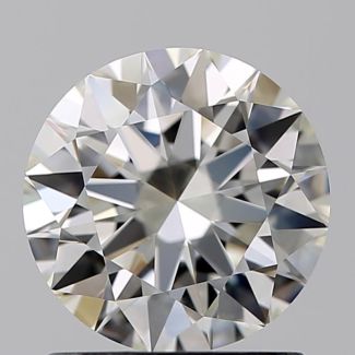 1.10 Carat Round I VVS1 EX GIA Natural Diamond