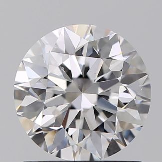 1.02 Carat Round E VS2 VG EX GIA Natural Diamond