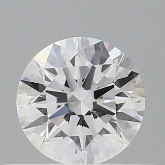 0.36 Carat Round D VVS1 EX GIA Natural Diamond