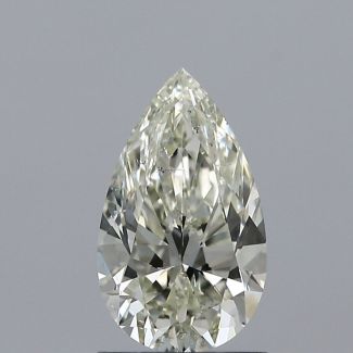 1.01 Carat Pear K SI1 - EX IGI Natural Diamond