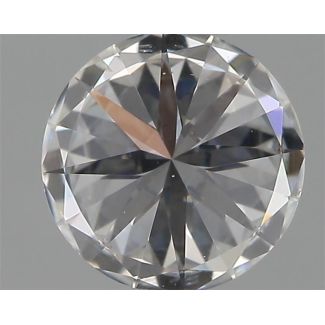 0.32 Carat Round E SI1 EX GIA Natural Diamond