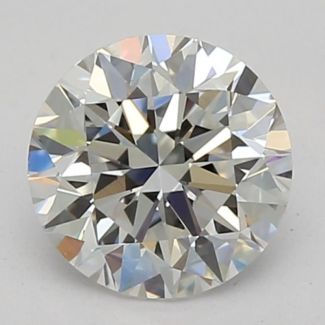 0.60 Carat Round E VVS2 VG EX GIA Natural Diamond