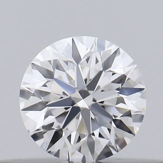 0.18 Carat Round E VVS1 EX GIA Natural Diamond