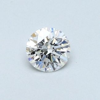 0.31 Carat Round D VVS2 EX GIA Natural Diamond