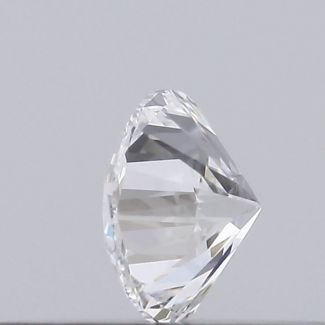 0.18 Carat Round D VVS2 EX GIA Natural Diamond