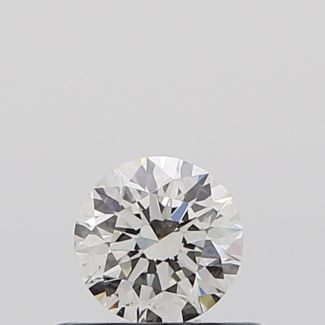 0.33 Carat Round I VS2 EX GIA Natural Diamond