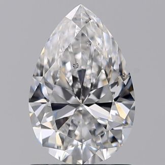 1.01 Carat Pear D SI2 - VG GIA Natural Diamond