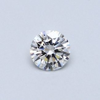 0.44 Carat Round D VVS1 EX VG GIA Natural Diamond