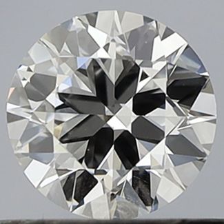 0.45 Carat Round E VS1 EX GIA Natural Diamond