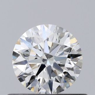 0.43 Carat Round G VVS2 EX GIA Natural Diamond