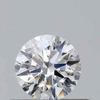 0.3 Carat Round E VS2 EX VG GIA Natural Diamond