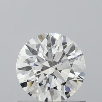 0.7 Carat Round F SI2 EX IGI Natural Diamond