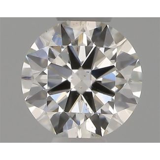 0.30 Carat Round G SI1 EX IGI Natural Diamond