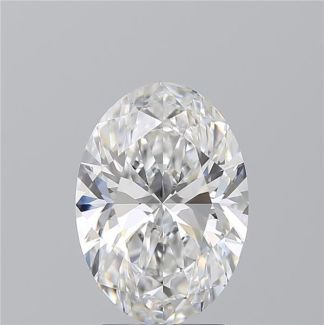 3.01 Carat Oval E VVS1 - EX GIA Natural Diamond