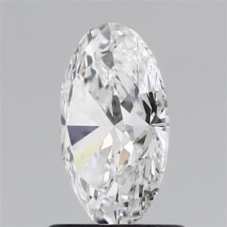 0.95 Carat Round D VVS1 EX GIA Natural Diamond