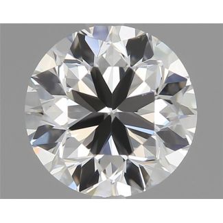 0.70 Carat Round H VS2 VG EX GD GIA Natural Diamond