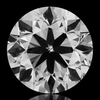 0.6 Carat Round D VVS2 VG EX GIA Natural Diamond