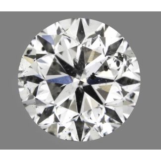 0.80 Carat Round I I1 VG GIA Natural Diamond