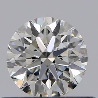 0.41 Carat Round I VVS2 VG GIA Natural Diamond