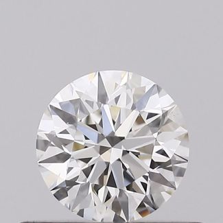 0.35 Carat Round H VS1 EX GIA Natural Diamond