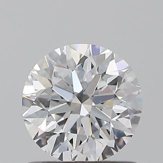 0.8 Carat Round D VS1 EX GIA Natural Diamond