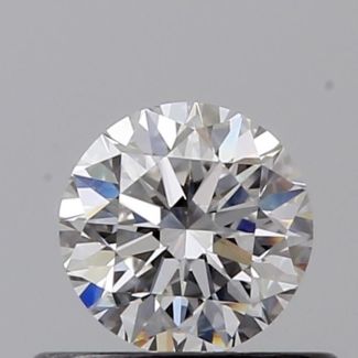 0.41 Carat Round E VVS2 VG EX GIA Natural Diamond