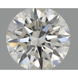 0.5 Carat Round I SI1 EX GIA Natural Diamond