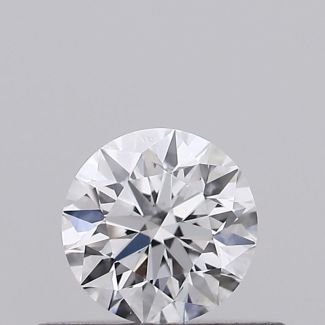 0.3 Carat Round D SI2 EX GIA Natural Diamond