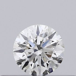 0.18 Carat Round G VS2 EX GIA Natural Diamond