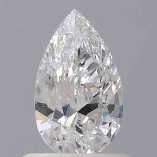 0.70 Carat Pear D VS1 - VG GD GIA Natural Diamond