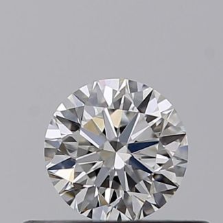 0.30 Carat Round F VVS1 VG GIA Natural Diamond