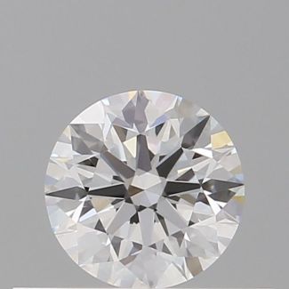 0.35 Carat Round D VVS1 EX GIA Natural Diamond