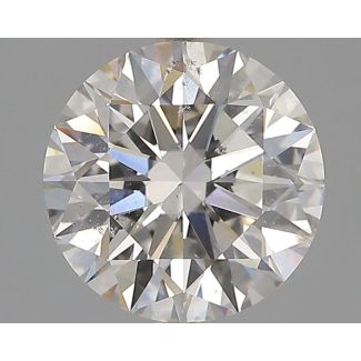 2.21 Carat Round G SI2 EX GIA Natural Diamond