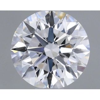 0.7 Carat Round D SI1 EX GIA Natural Diamond