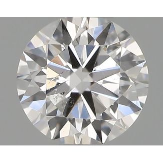 0.30 Carat Round D SI1 VG GIA Natural Diamond