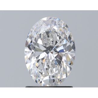 1.5 Carat Oval F VVS2 - EX GIA Natural Diamond