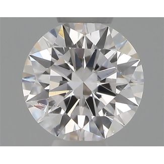 0.30 Carat Round D SI2 EX VG GIA Natural Diamond