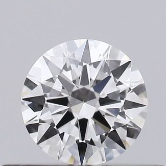 0.27 Carat Round D VS1 EX VG GIA Natural Diamond