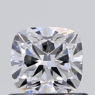 0.56 Carat Cushion Modified D VS2 - EX VG GIA Natural Diamond