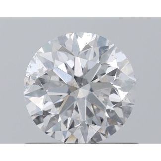 0.8 Carat Round D SI2 VG EX GIA Natural Diamond